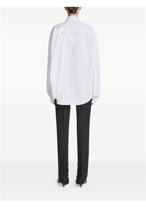 Camicia a righe in bianco e blu Dries Van Noten - uomo DRIES VAN NOTEN | 2520107002021509